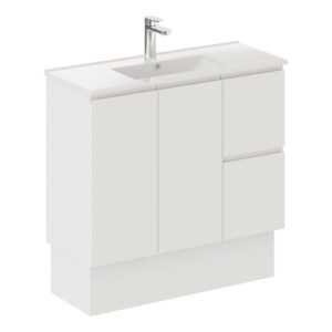 fienza siska 900 vanity on kick right hand drawer