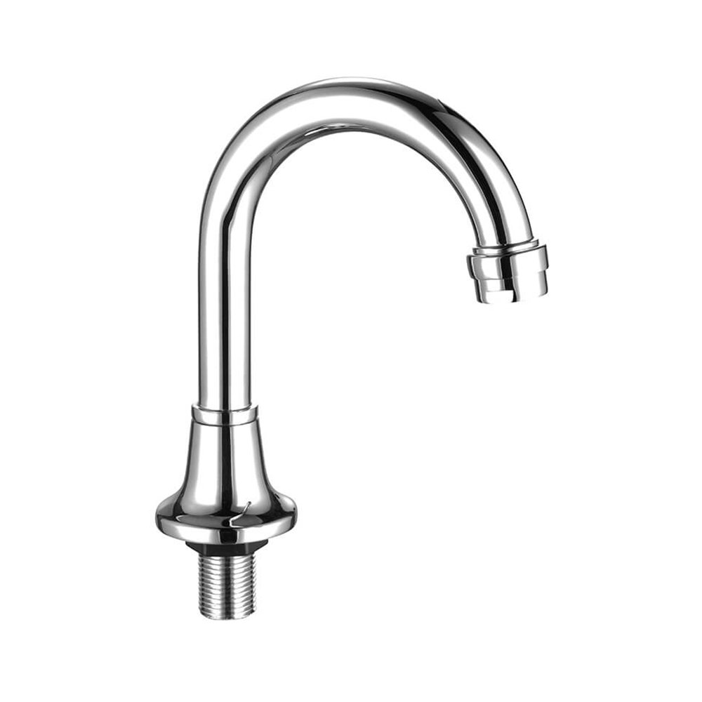 384452 unstyled gooseneck swivel basin spout chrome