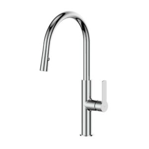 greens astro ii pull down sink mixer chrome