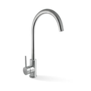 linkware elle project stainless steel sink mixer brushed finish