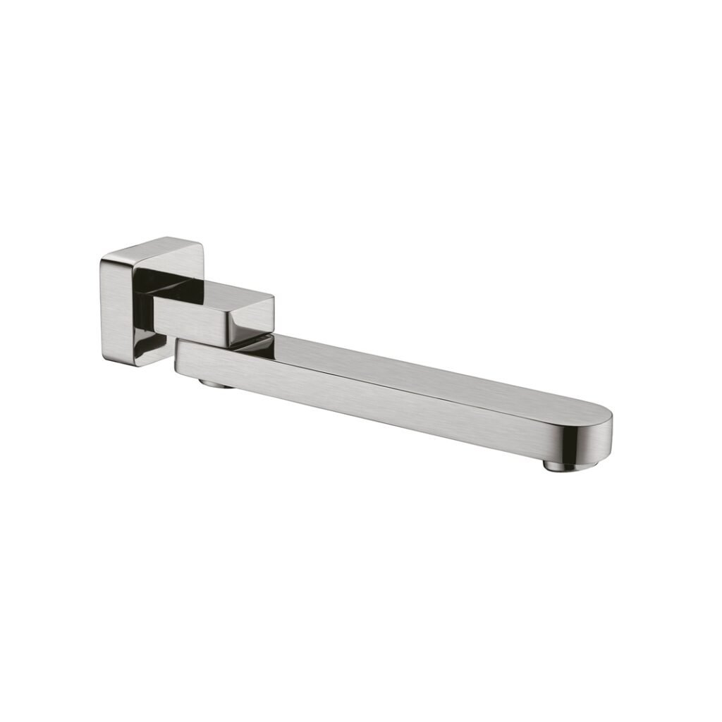 nero bianca swivel bath spout chrome