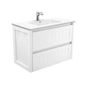 fienza dolce hampton 900 wall hung vanity