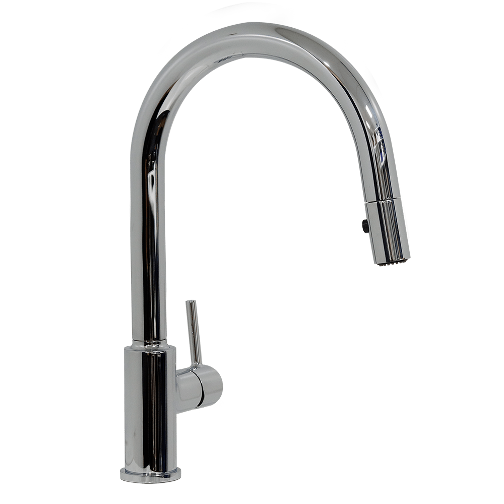 villeroy boch vita pull out spray kitchen mixer chrome