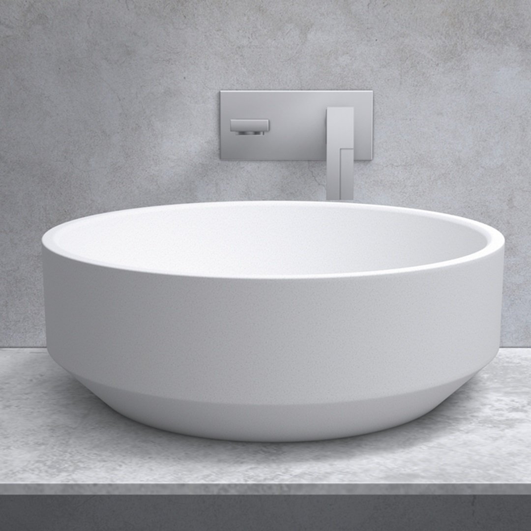 apaiser zen above counter marble basin