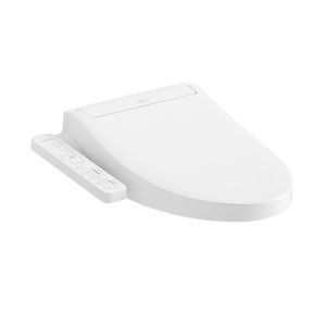 toto c2 elongated washlet with side controller.