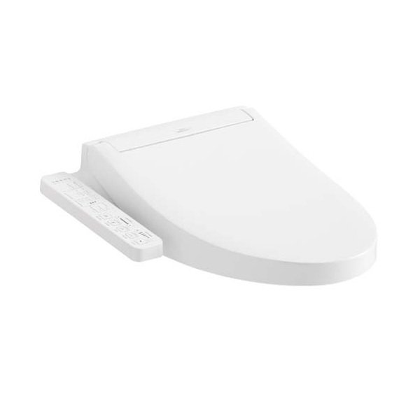 toto c2 elongated washlet with side controller.