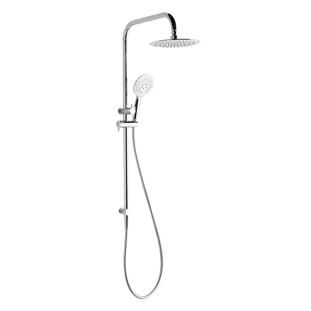 argent pallas shower system chrome
