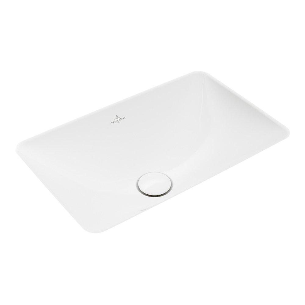 villeroy & boch loop slim 450 rectangle undercounter basin