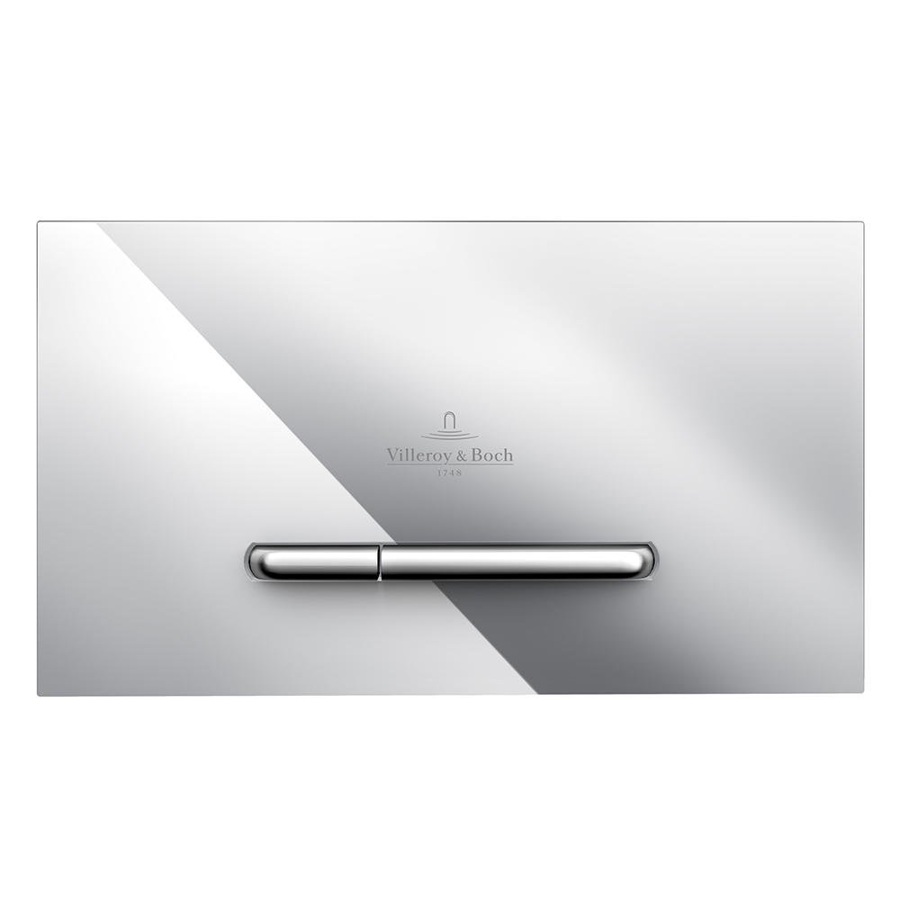 villeroy & boch viconnect e300 flush plate chrome