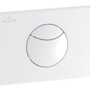 villeroy & boch viconnect e100 flush plate gloss white