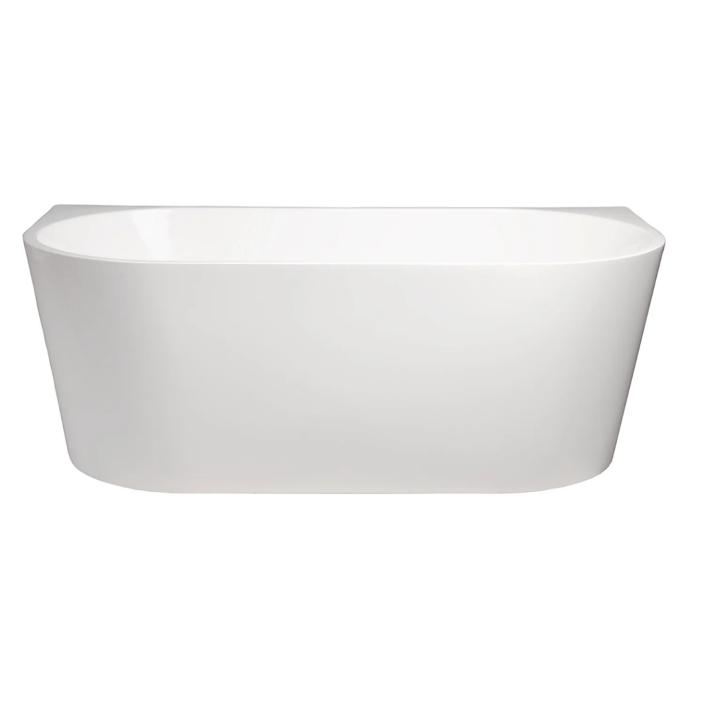 cassa design auris back to wall bath