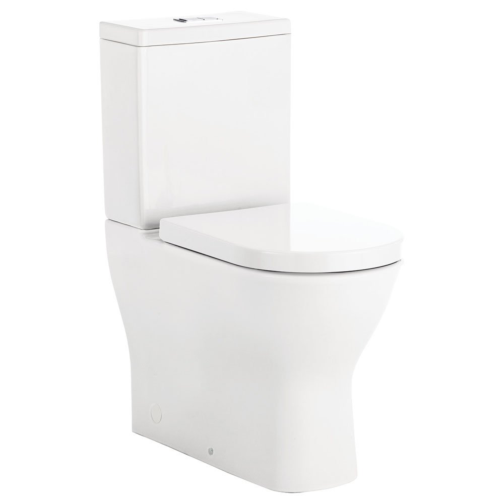 fienza delta back to wall toilet