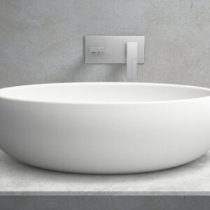apaiser lotus marble above counter basin