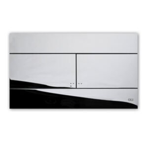 studio bagno slim flush plate chrome