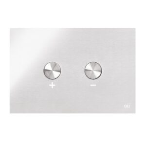 studio bagno blink flush plate chrome