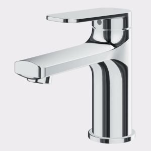 argent pace 2.0 basin mixer chrome