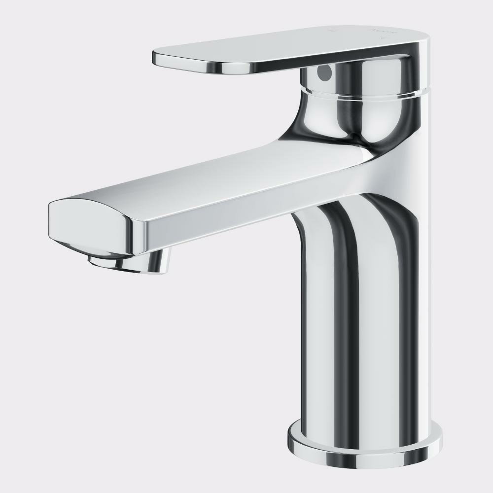 argent pace 2.0 basin mixer chrome