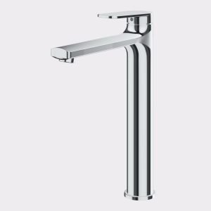 argent pace 2.0 vessel mixer chrome