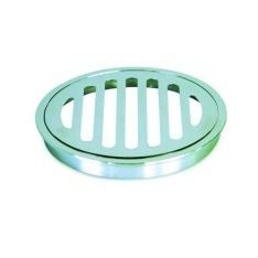 plastec stubby 100mm round floor waste chrome