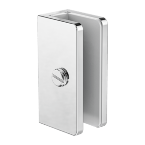 nero tapware 10mm glass bracket chrome
