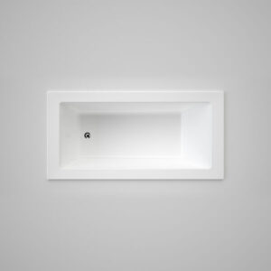 caroma newbury 1525 island inset bath
