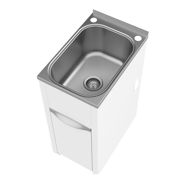 clark eureka 35l laundry tub & cabinet