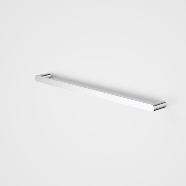 caroma urbane ii towel rail 625 single chrome