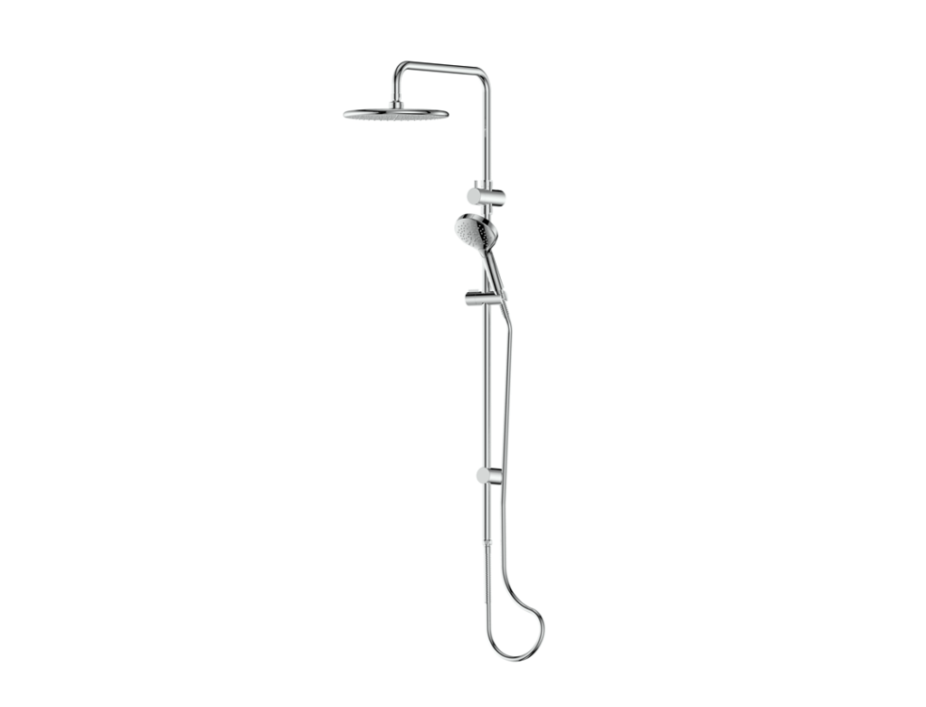 greens tapware optima plus twin shower chrome