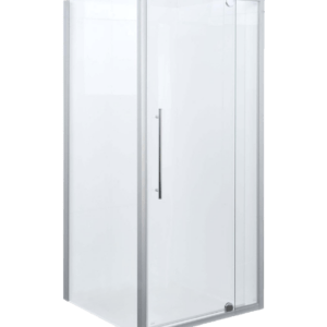marbletrend flinders shower sceen and return panel chrome