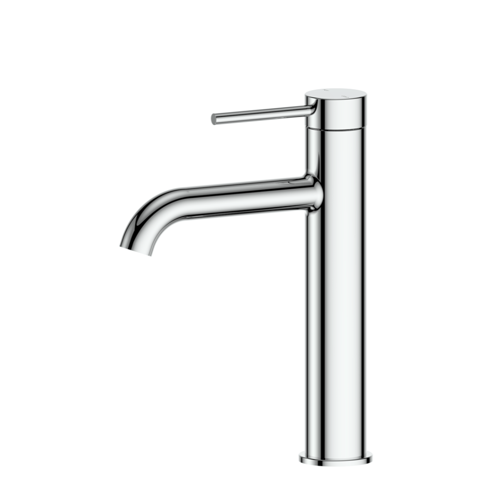 Greens tapware optima plus mid basin mixer chrome finish.