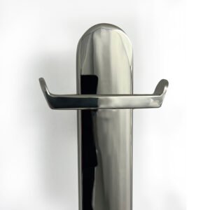 radiant flat rail hook chrome