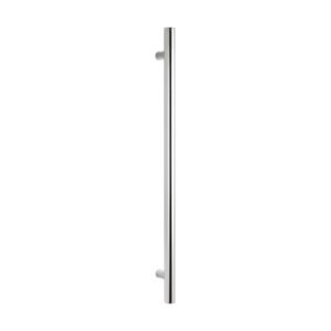 radiant vertical heated towel rail polished