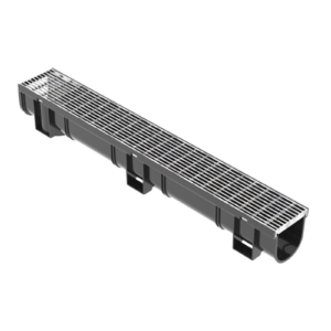 everhard easydrain round bar gal grate polymer channel