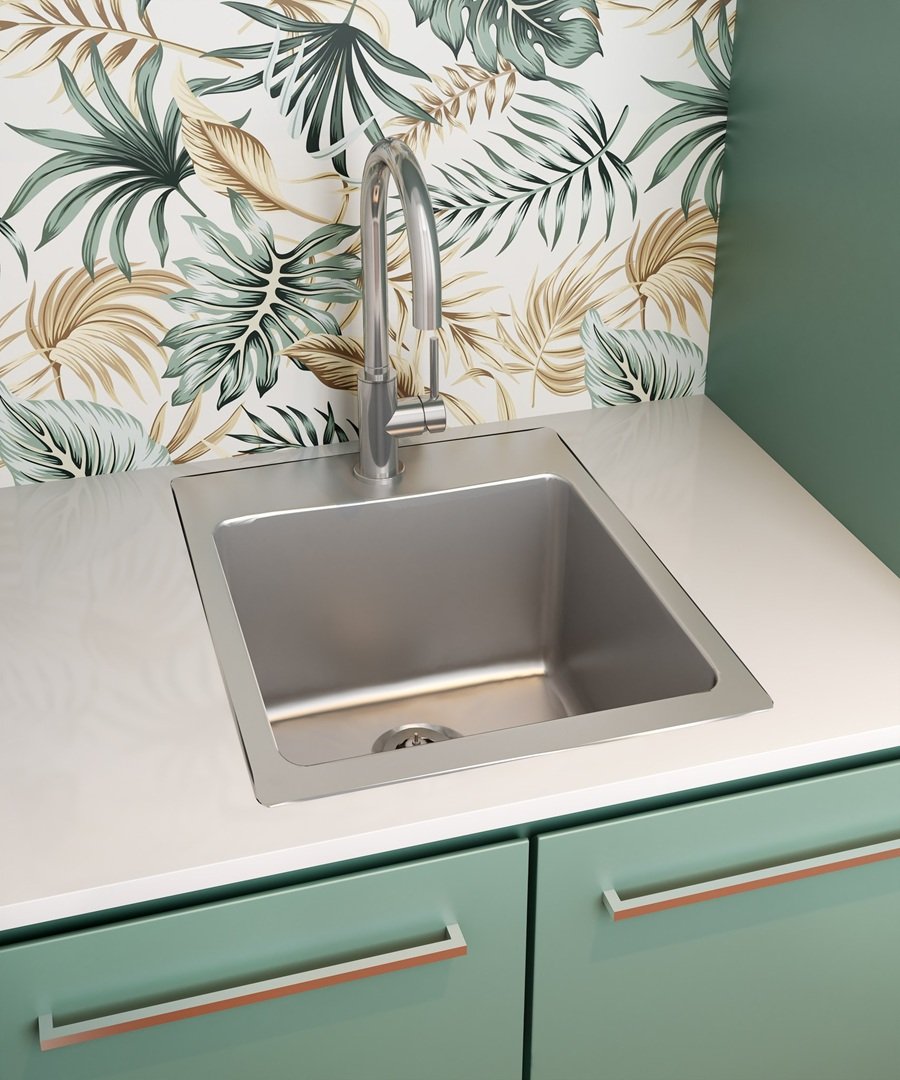 Everhard Nugleam Edge 1TH sink.