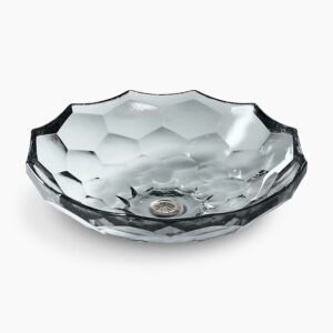 kohler briolette glass vessel ice