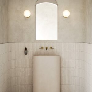 nood co molli ivory freestanding basin
