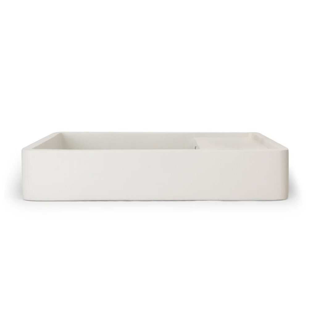 nood co shelf 03 ivory concrete wall basin