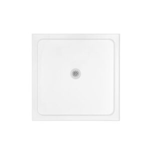 decina prelude square shower base centre waste