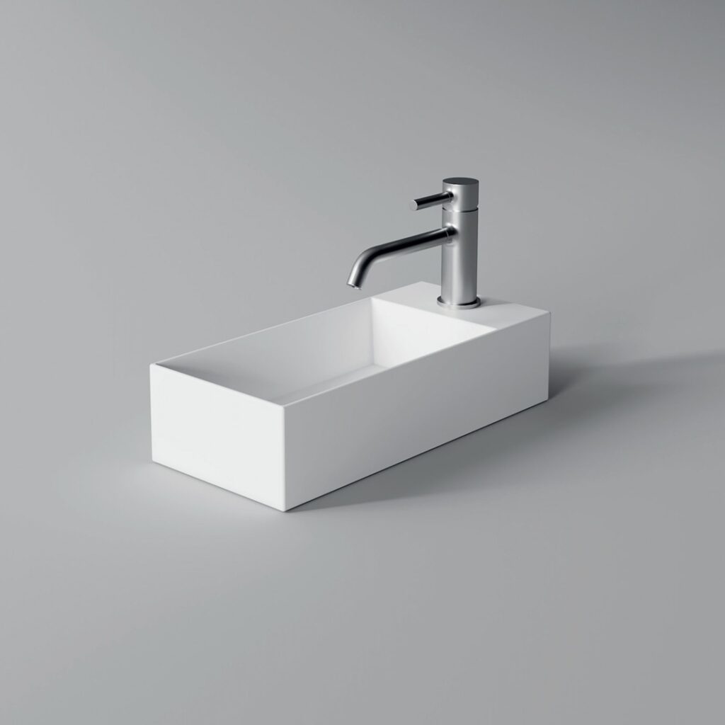 studio bagno spy 45 wall basin