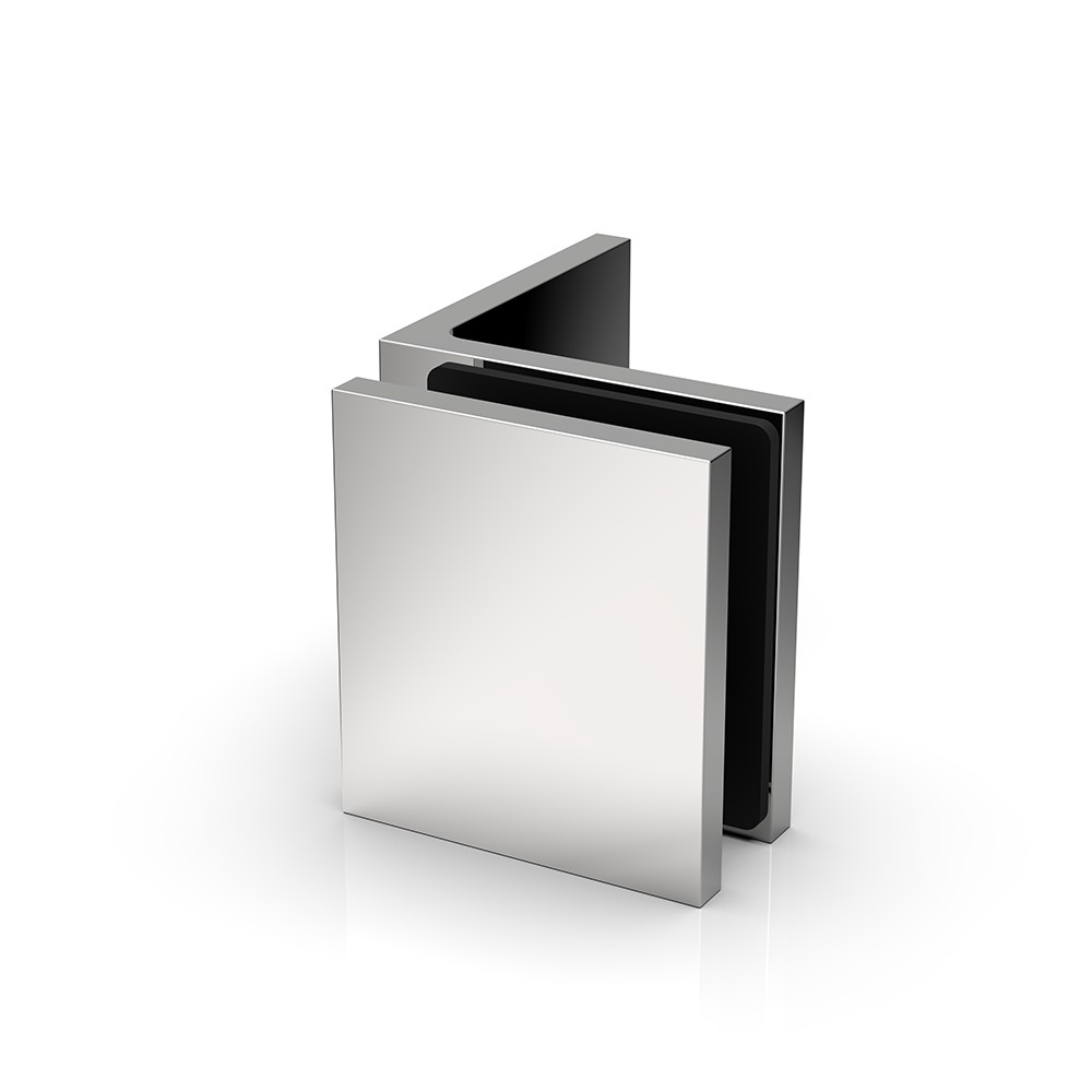 faucet strommen shower bracket 90 degree glass to wall or floor chrome finish.