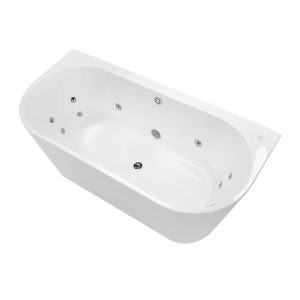decina alegra back to wall spa bath.