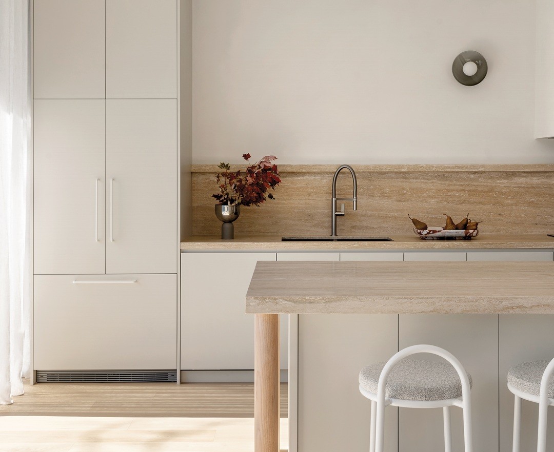 Phoenix Prize stainless steel sink mixer - Orbis Constructions.