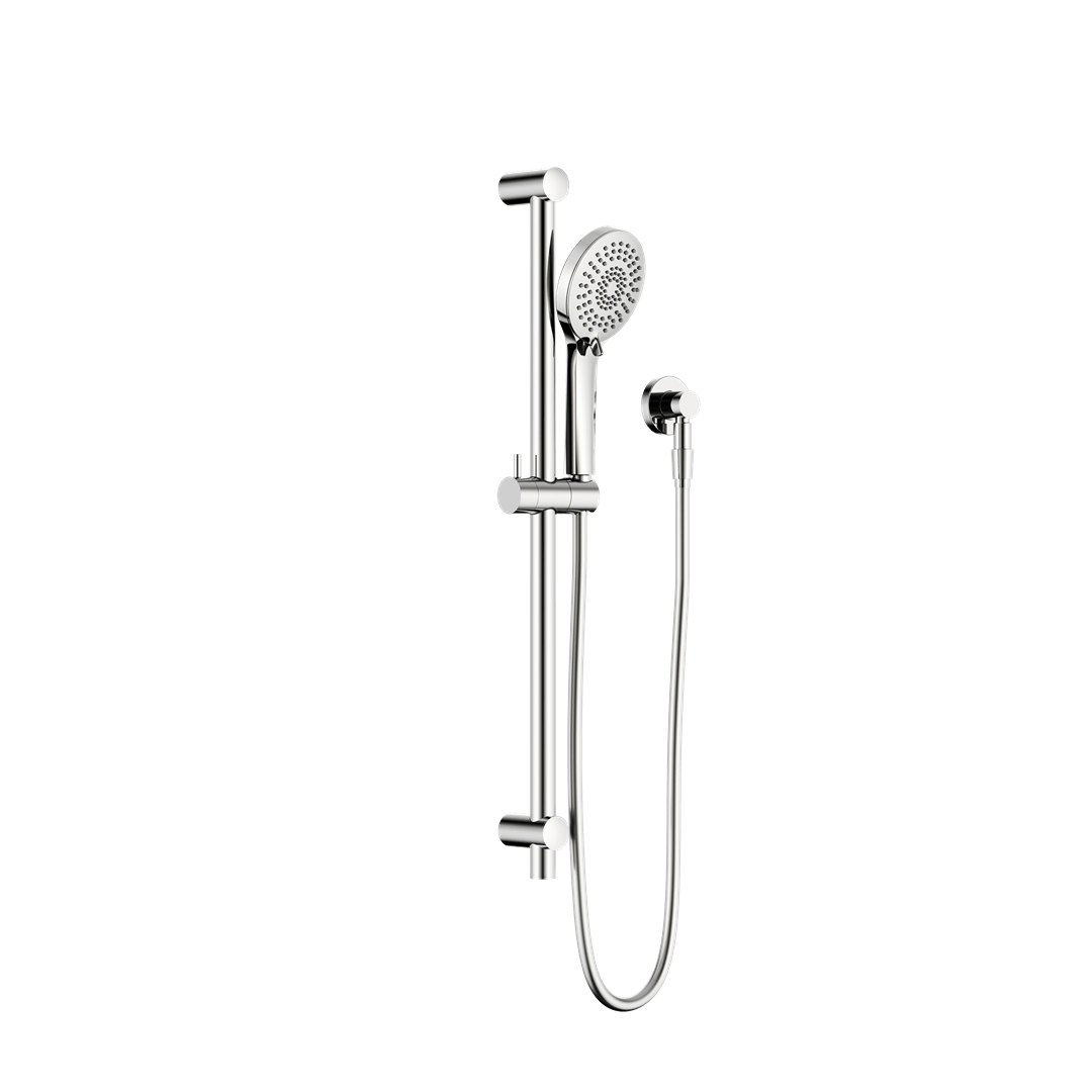 Harmony senza rail shower chrome finish.