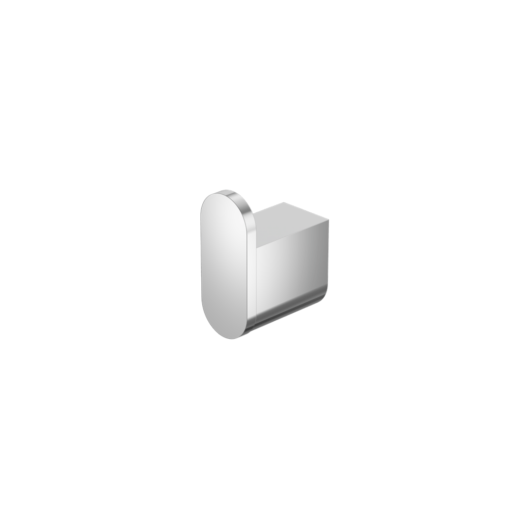 Harmony bassini plus robe hook chrome finish.