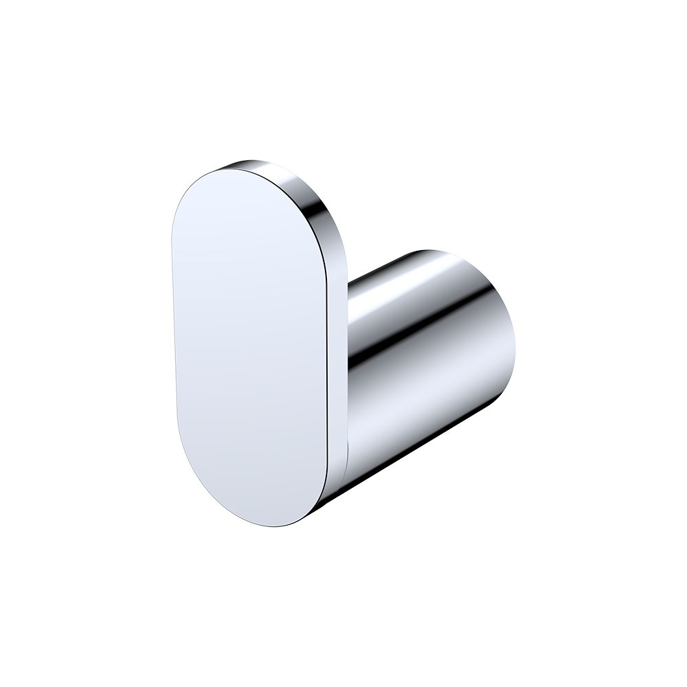 Fienza empire slim robe hook chrome finish.