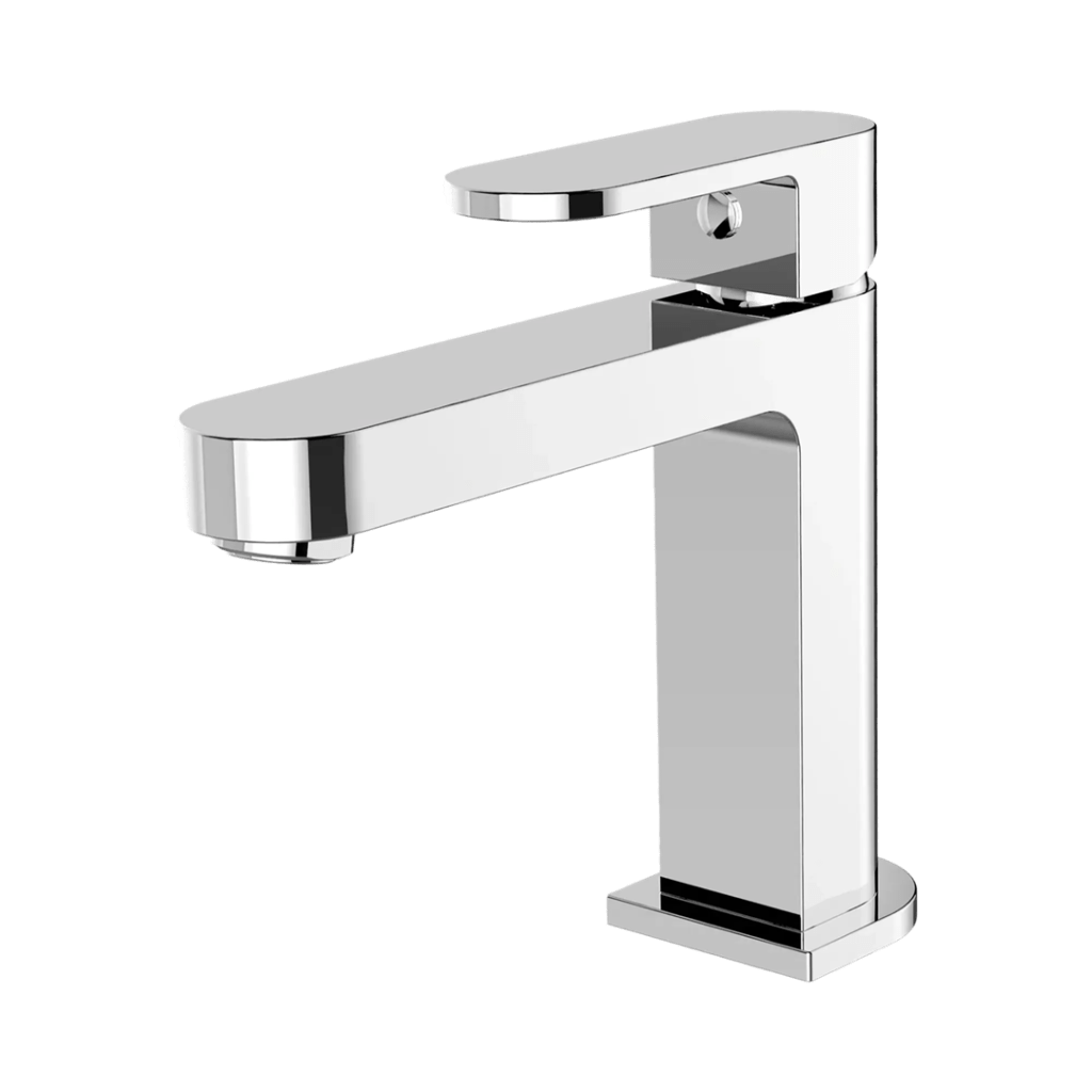Nero ecco basin mixer chrome finish.