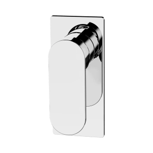 Nero ecco shower mixer chrome finish.