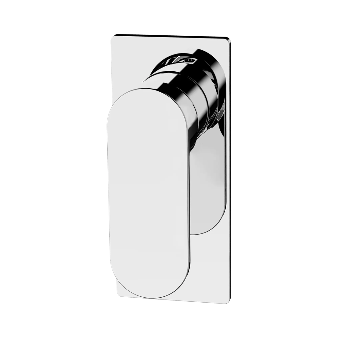 Nero ecco shower mixer chrome finish.