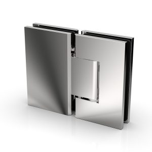 Faucet strommen glass to glass shower door hinge.
