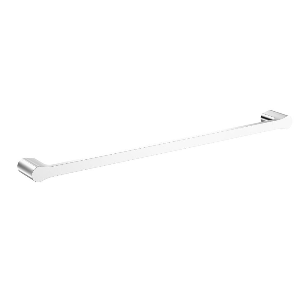 Harmony bassini single towel rail chrome finish.